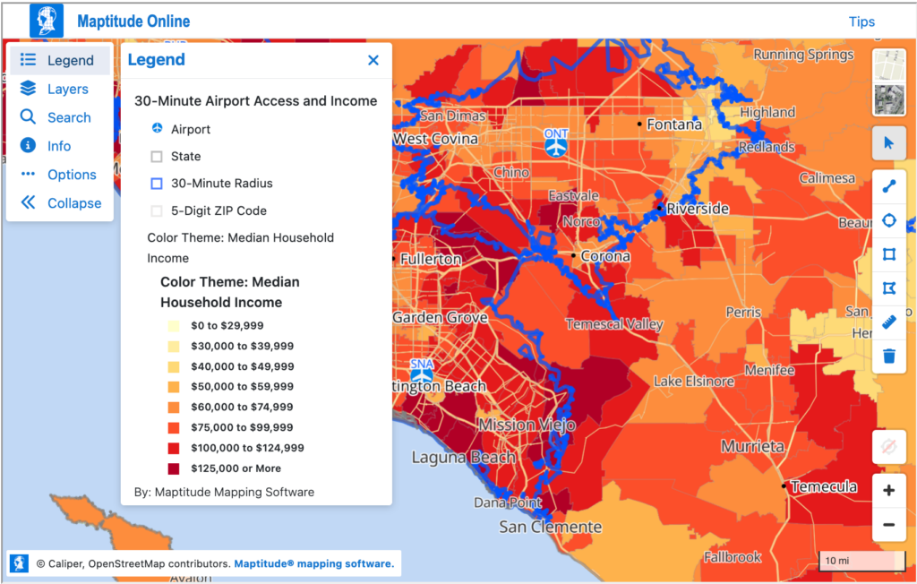 Maptitude Screenshot